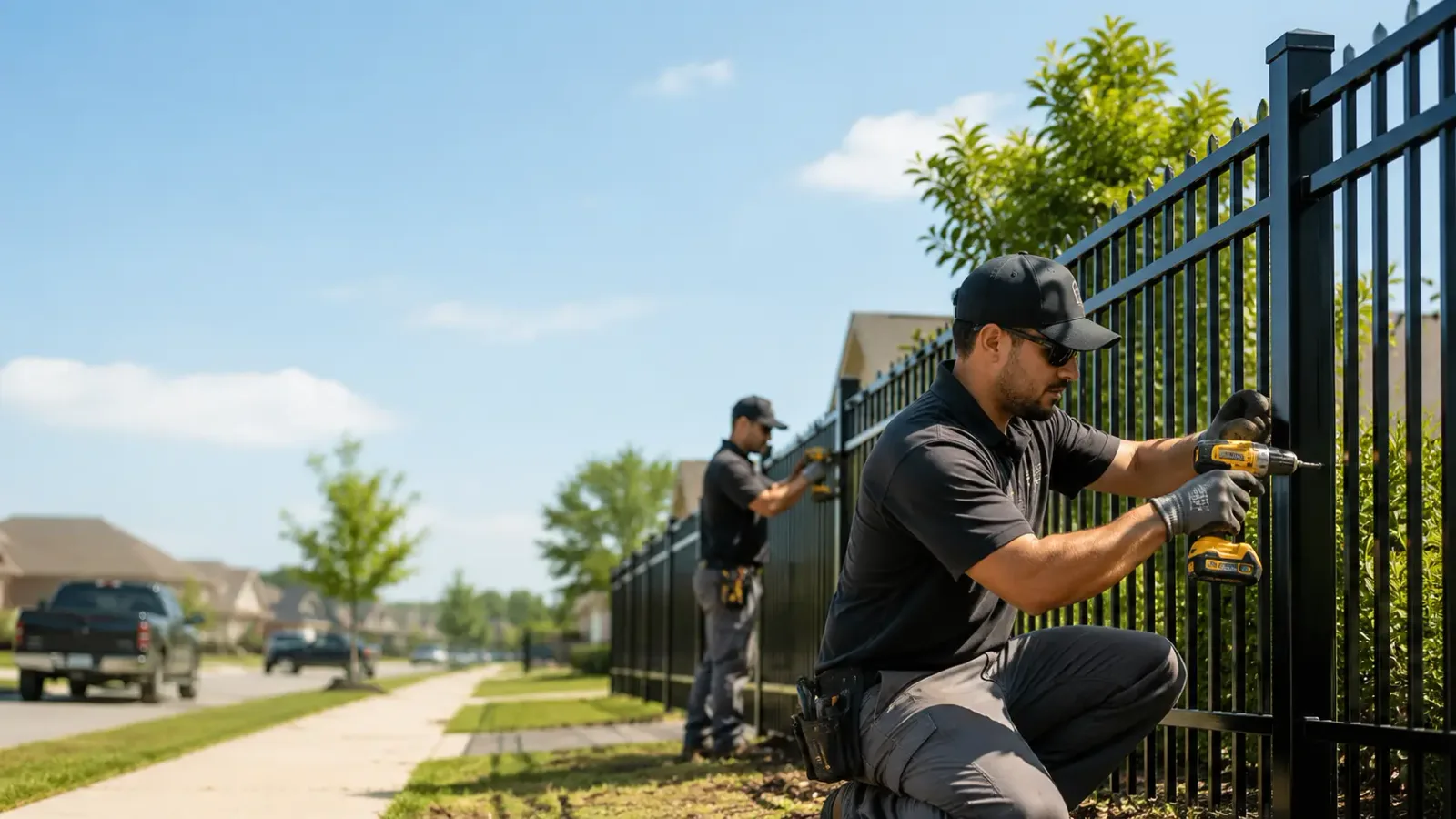 Metal Fence Installation in Allentown, PA